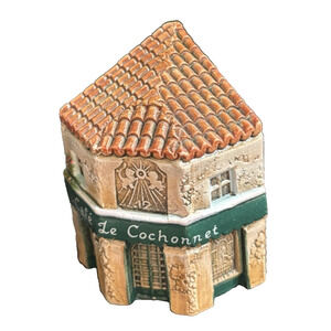 Gault Miniature Cafe Le Chochonnet Building Provence Series Dominique Gualt 1993